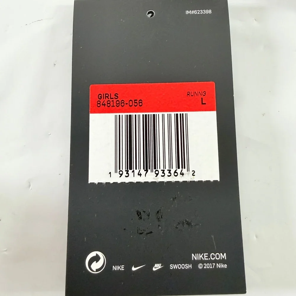 Nike Girls Tempo‎ Dri-FIT Running Shorts Gunsmoke Gray Large L NWT